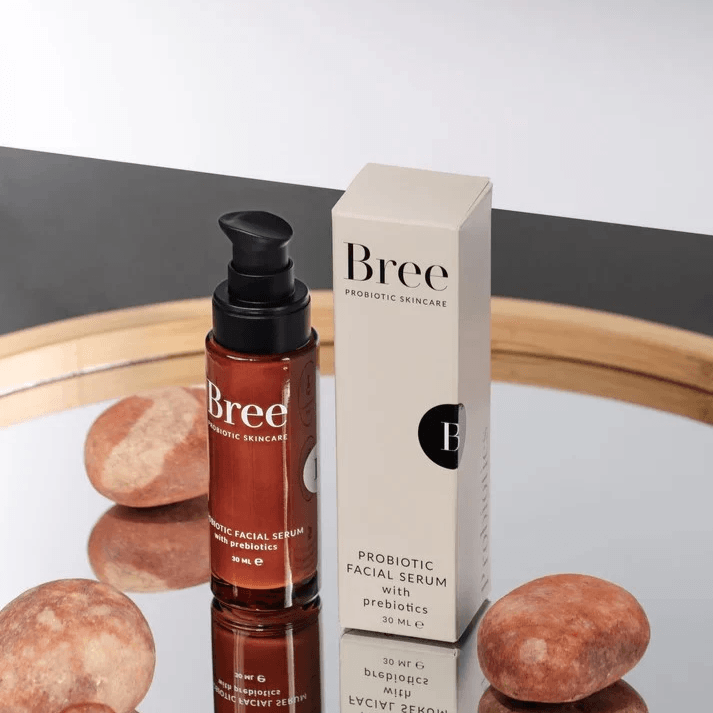 Bree Probiotics Facial Serum available on Glowlink