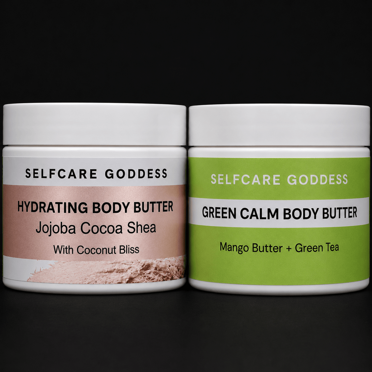 Luxury Body Butter Collection (Hydrating Body Butter & Green Calm Body Butter)