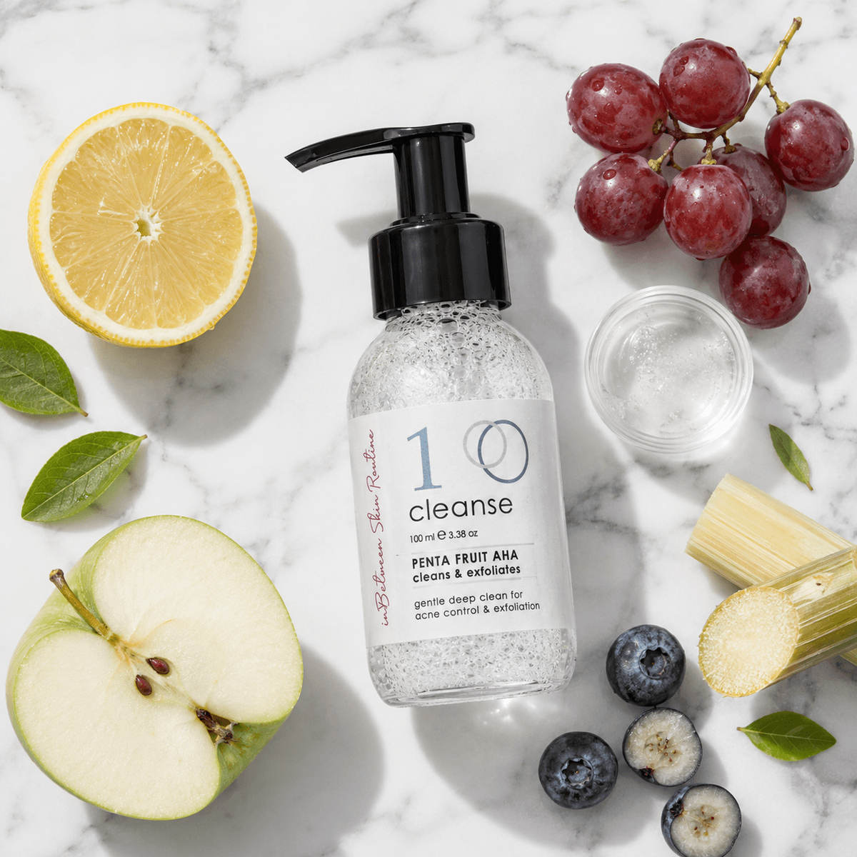 In-Between Products: Clear Skin Cleanser Duo (1.1 Gel Cleanse & 1.2 Foamy Cleanse)