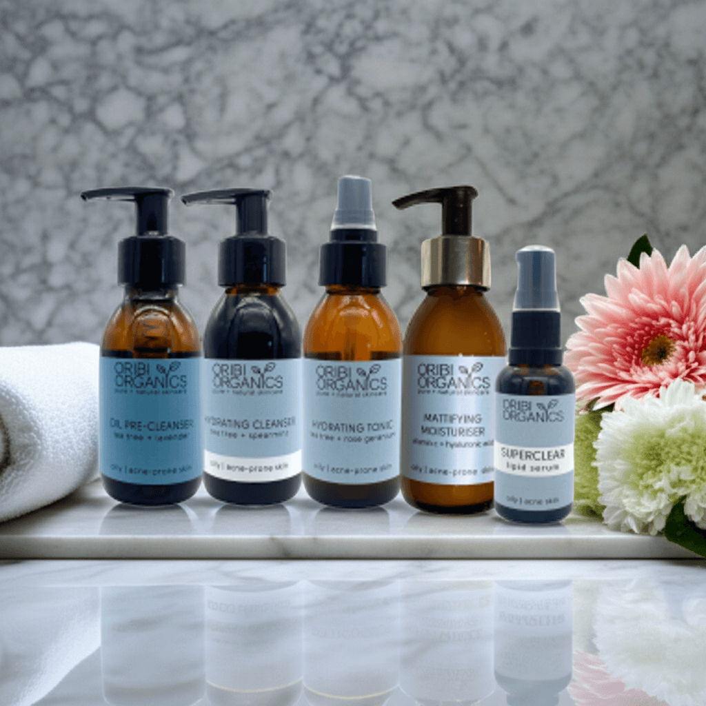 Oribi Organics - Starter Skincare Set for Oily | Acne-Prone skin 