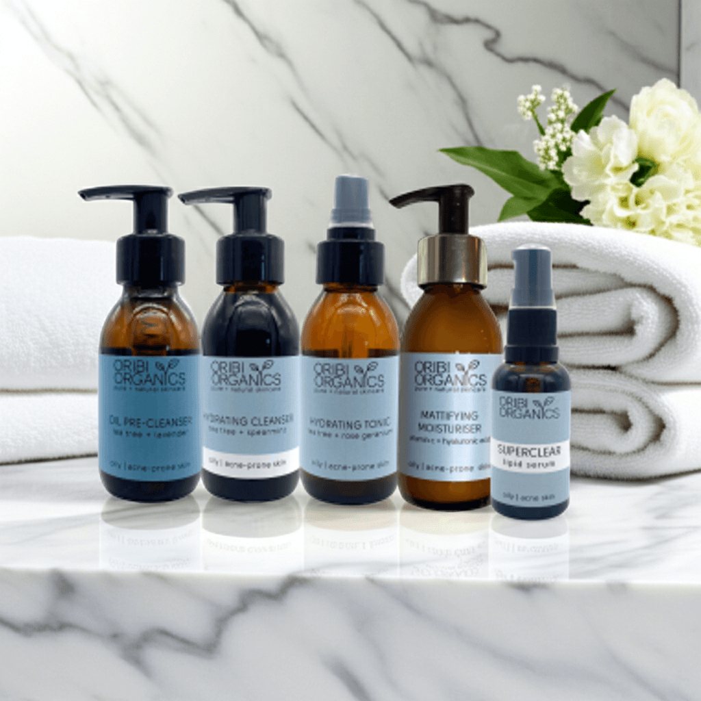 Oribi Organics - Starter Skincare Set for Oily | Acne-Prone skin 