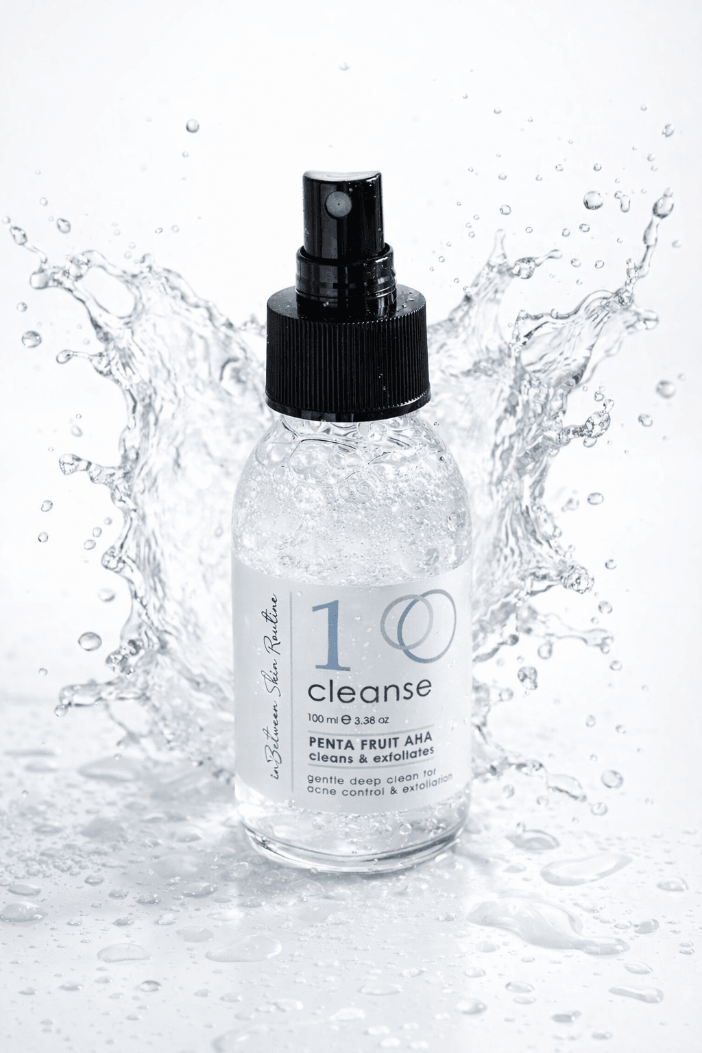 Say goodbye to breakouts without stripping your skin with the In-Between Products Step 1: Cleanse Gentle Botanical Cleanser.