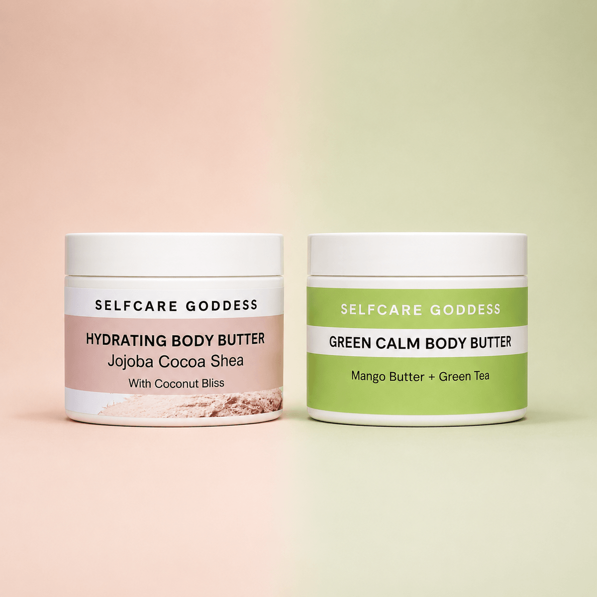 Luxury Body Butter Collection (Hydrating Body Butter & Green Calm Body Butter)