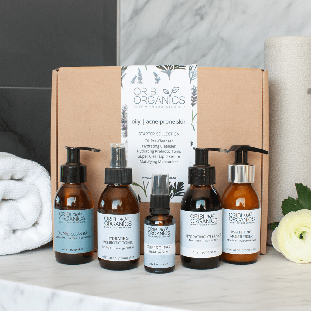 Oribi Organics - Starter Skincare Set for Oily | Acne-Prone skin 
