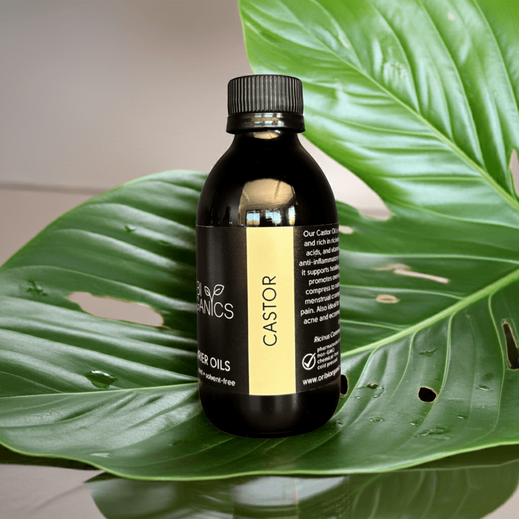 Oribi Organics Product: Castor Oil - Pure, Organic Hexane-Free