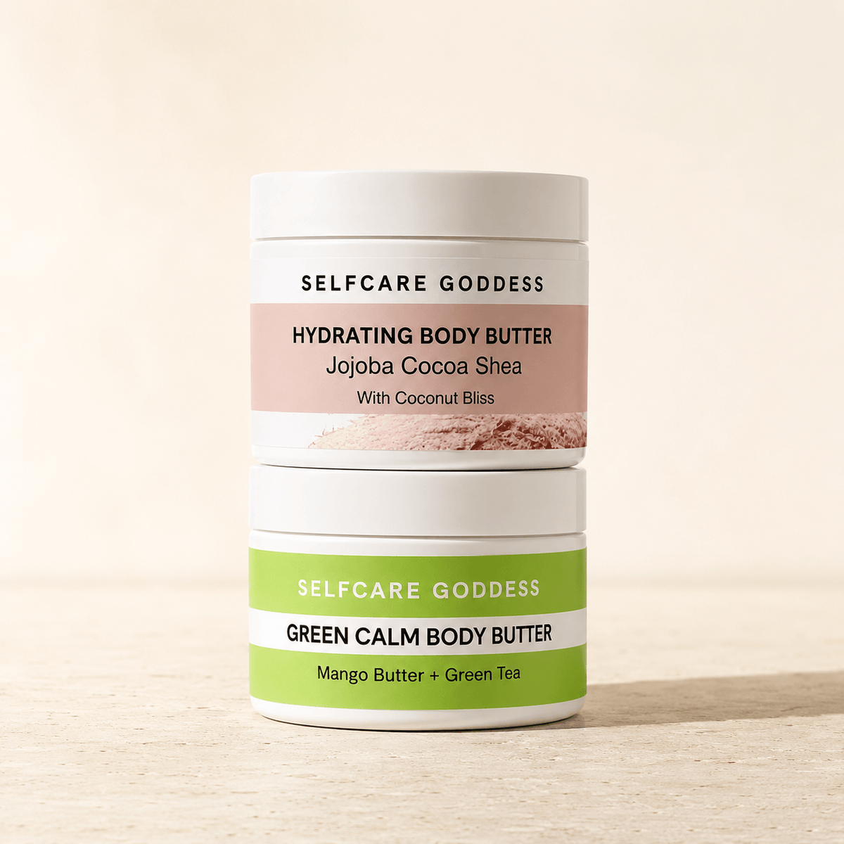Luxury Body Butter Collection (Hydrating Body Butter & Green Calm Body Butter)