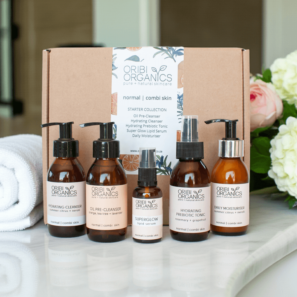 Oribi Organics - Starter Skincare Set for Normal | Combi skin - Boxed