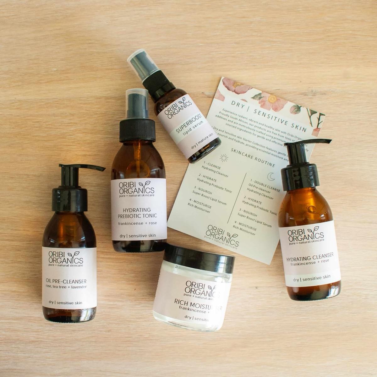 Oribi Organics - Starter Skincare Collection for Dry | Sensitive Skin 