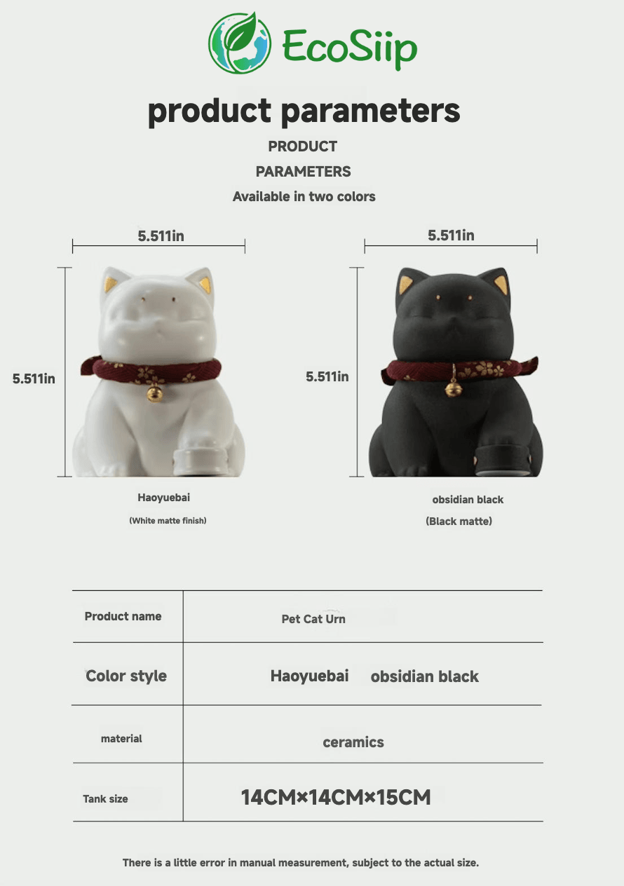 Pet Cat Urn hansmade DIY
