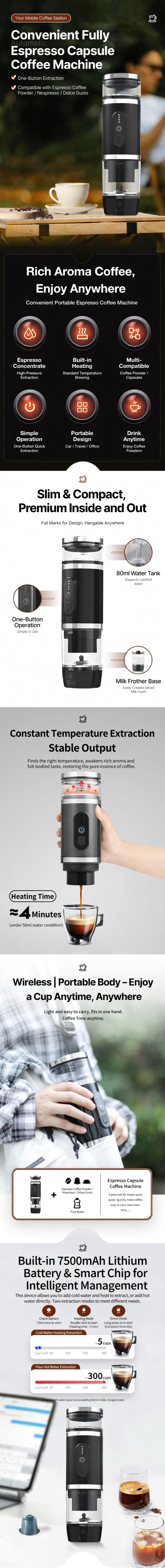 KPM-C03A Portable coffee machine