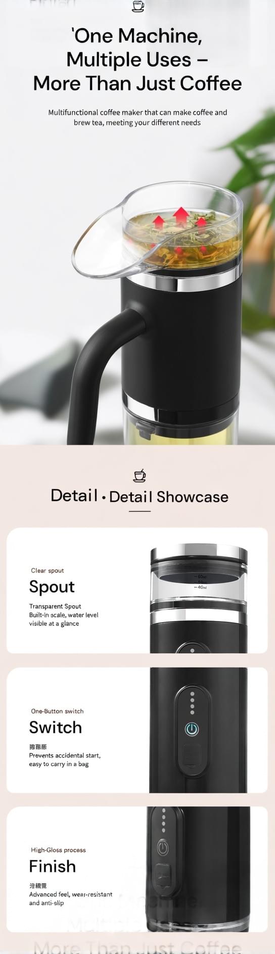 KPM-C03A Portable coffee machine