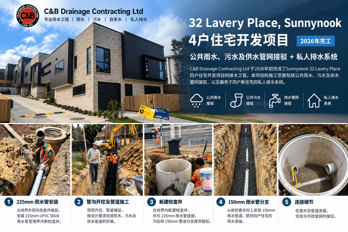 Get Your Free Quote Today! Your Trusted Drainage Experts We are Auckland Council and Watercare certified contractors, specialize in subdivision, residential and commercial projects in Auckland wide. Our fully licensed professional work team provide high-efficiency service and affordable price to help you reach the goal. - Send to us your EPA to get a free quote today!