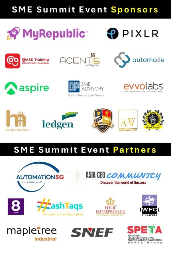 Engage with industry leaders and gain insights that drive success Elevate Your Business Knowledge at SME Summit this is the website to promote the SME Summit event. it has to be very sleek, professional and well planned. And convey a global polished branding. we have to showcase the event, agenda, speakers, topics, sponsors, partners. and the layout etc has to attract readers to sign up