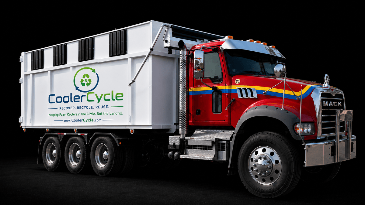 — Maria Gonzalez, Sustainability Coordinator “The team at Cooler Cycle is professional, reliable, and committed to sustainability. Their service helps us reduce landfill waste and promote reuse of materials.” Our clients trust Cooler Cycle to responsibly recycle thousands of foam coolers each year A complete collection and recycling service for foam coolers (also known as Styrofoam® coolers) using dedicated roll-off containers that transport collected coolers to recycling facilities, diverting them from landfills and returning the material to productive use.