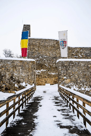 chateau pour un mariage en hiver