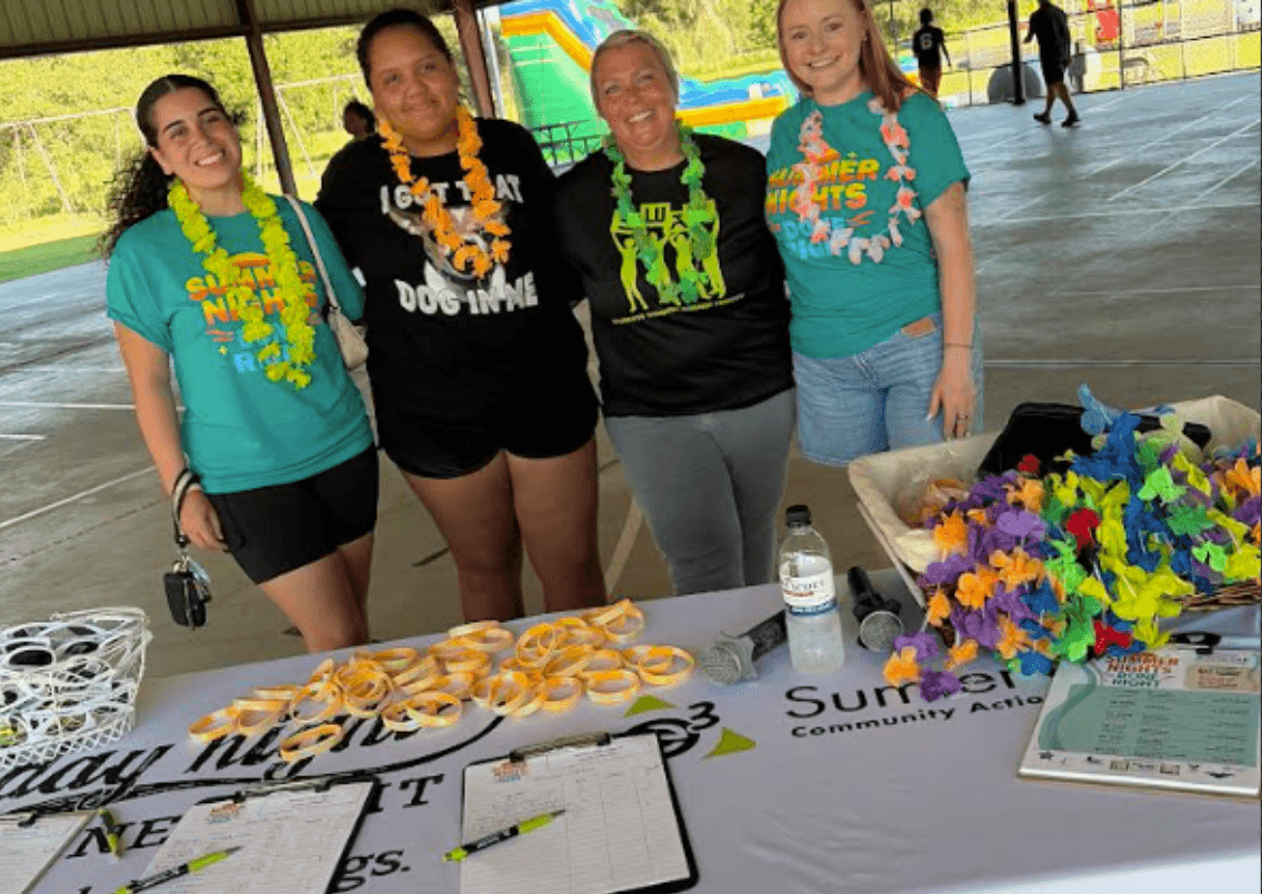 Tobacco Free Sumter and SWAT youth at summer SWAT recruitment event