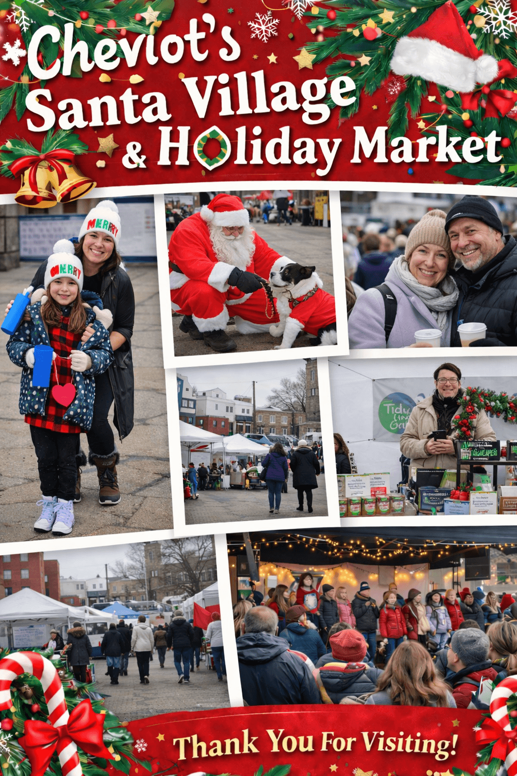 Local makers, food vendors, and small businesses filled Cheviot’s Santa Village & Holiday Market with handcrafted goods, seasonal treats, and the warmth of community during the holidays.
