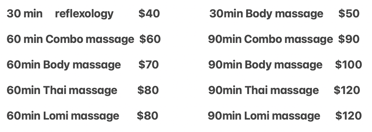 Discover our range of massage therapies tailored to rejuvenate your body and mind Experience the Art of Relaxation SSAGE上午