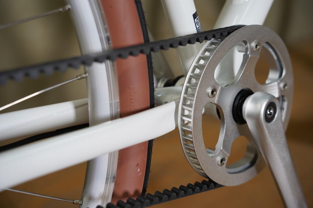 静かでクリーンなベルトドライブ