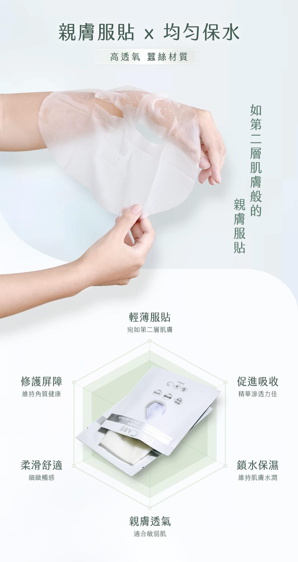 EiraCare 穀胱甘肽光透淨白面膜