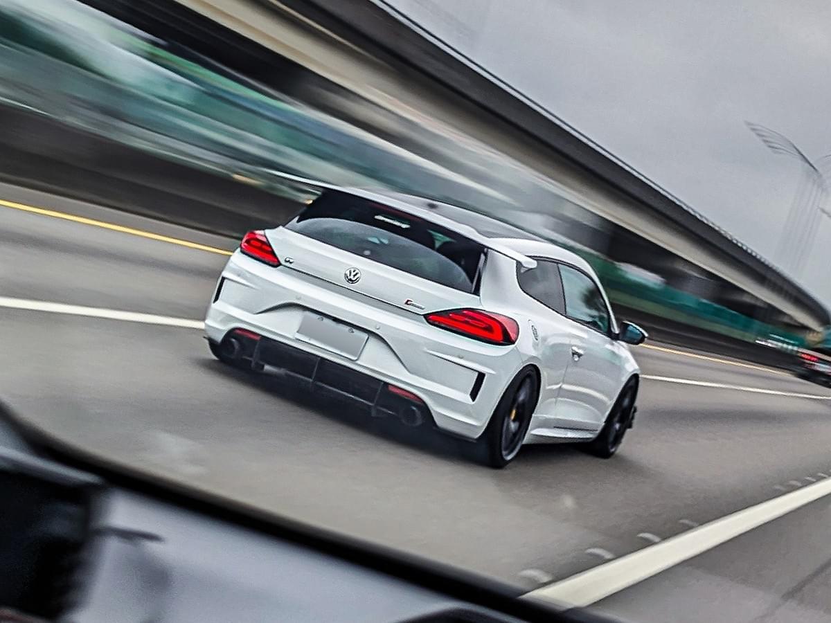 Scirocco Rear diffuser