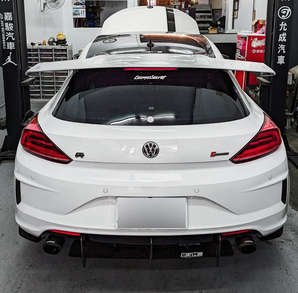 Scirocco Rear diffuser