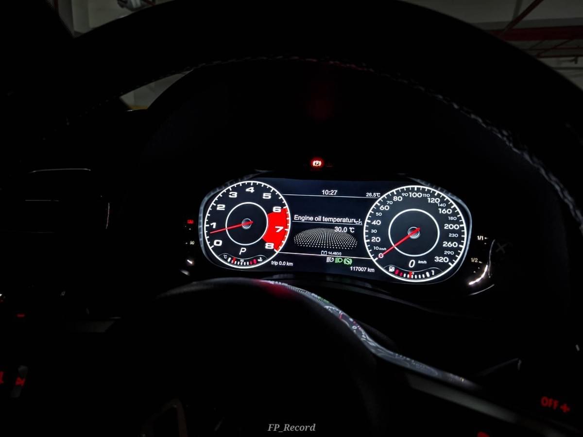 Scirocco Digital Cluster