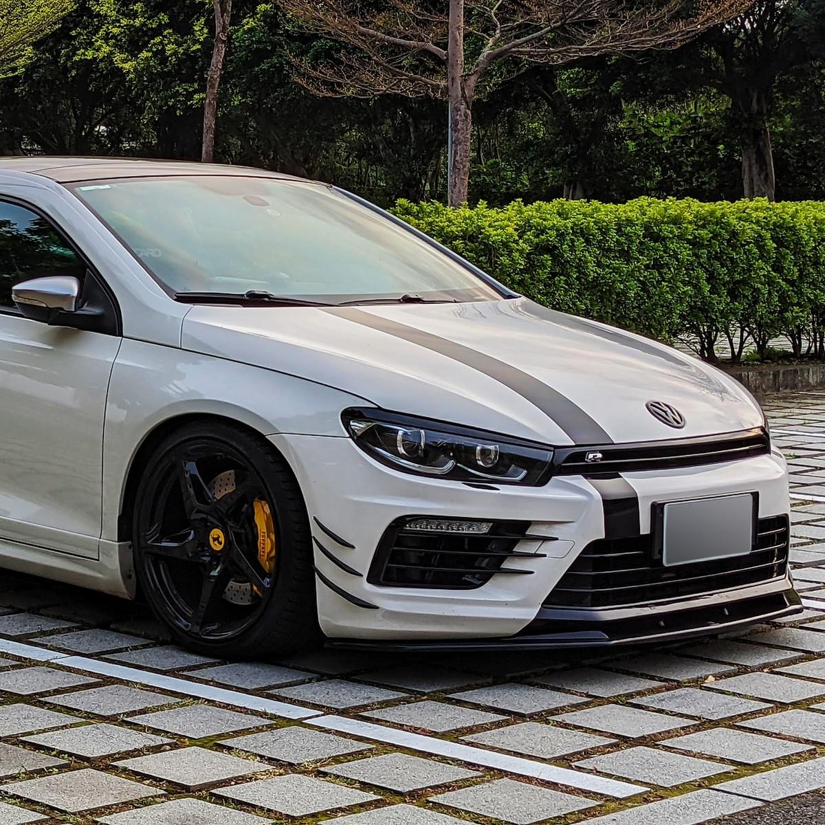 Scirocco Front Bumper Canard