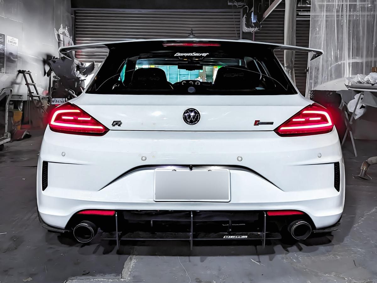 Scirocco Rear diffuser