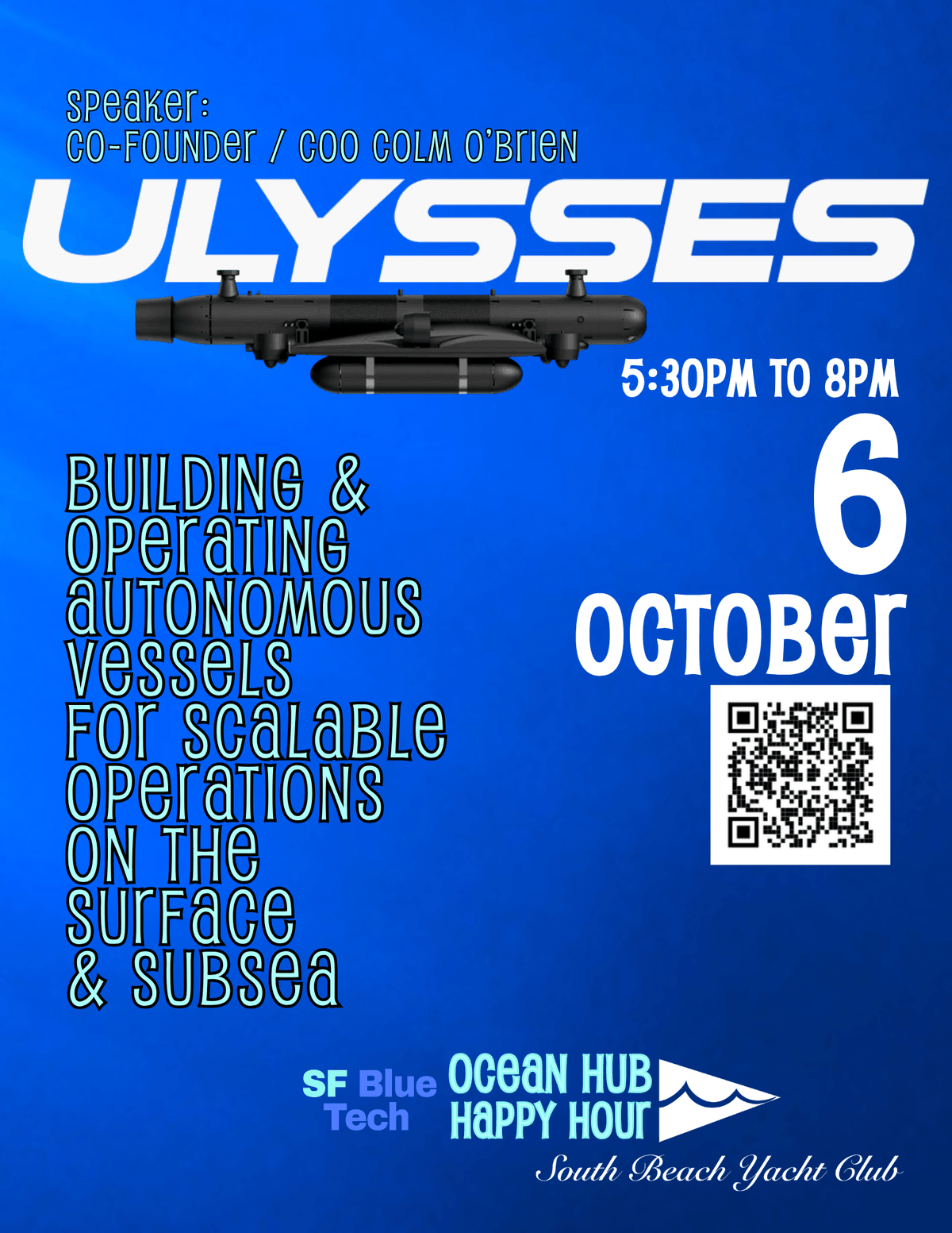 October 6: SF Blue Tech Happy Hour