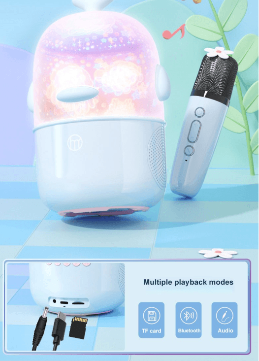 Star projection Microphone Speaker