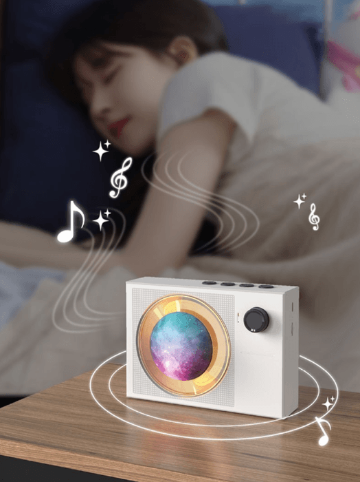 Bluetooth Speaker with revolving light