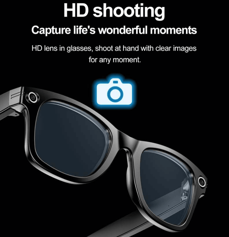 Smart Video Audio Sunglasses