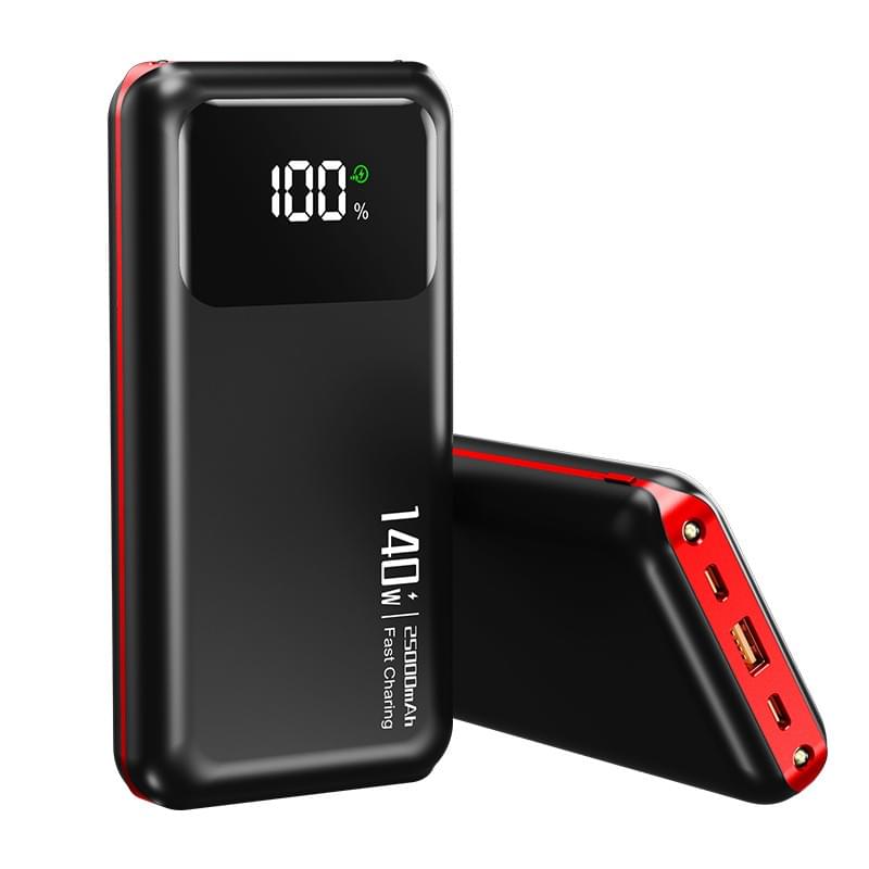 Power Bank, 25000mAh 100W USB C Laptop Portable Charger, PD QC Fast Charging 3-Output Battery Pack