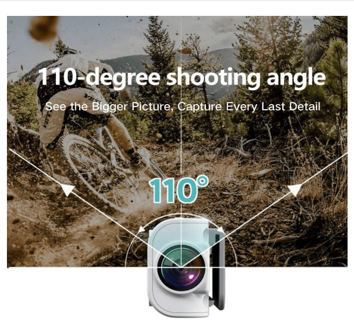 2.7K Ultra-Light Head Mounted Camera Glasses, 21g Glasses with Camera