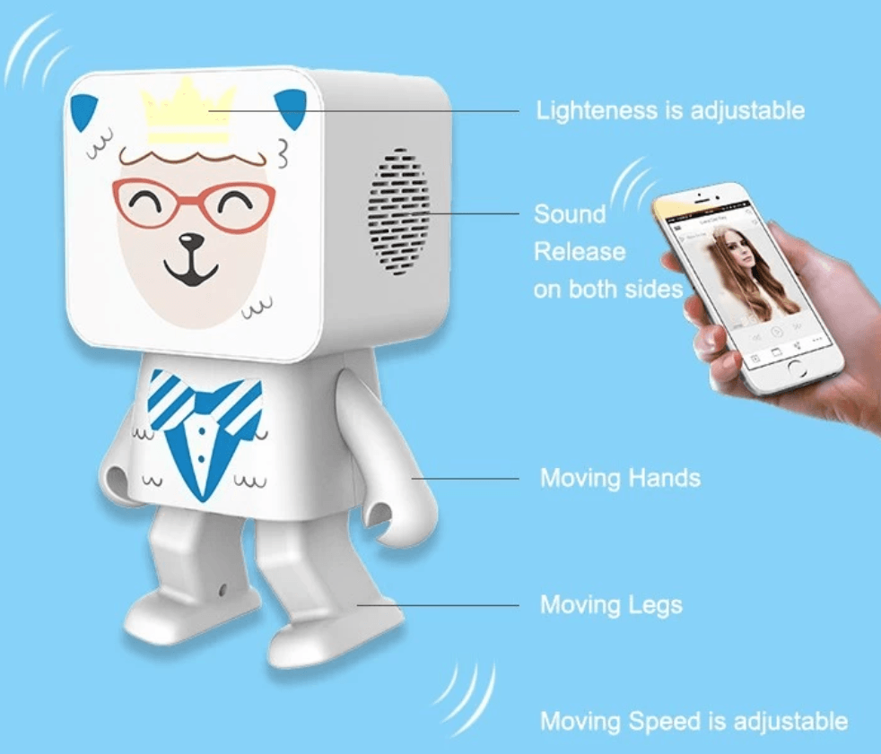Dancing Bluetooth Speaker Plus NSP-228PL