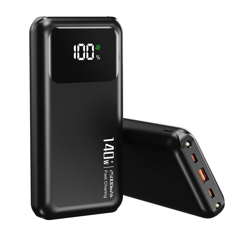 Power Bank, 25000mAh 100W USB C Laptop Portable Charger, PD QC Fast Charging 3-Output Battery Pack