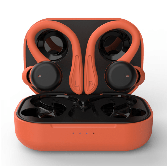 Bluetooth-compatible Earphones – Ear Hook, Touch Control, IPX6 Waterproof Wireless Earbuds, Sports H