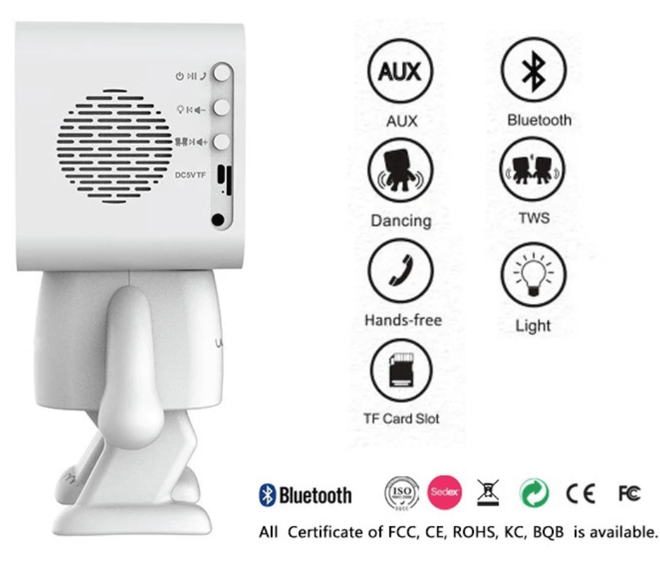 Dancing Bluetooth Speaker Plus NSP-228PL