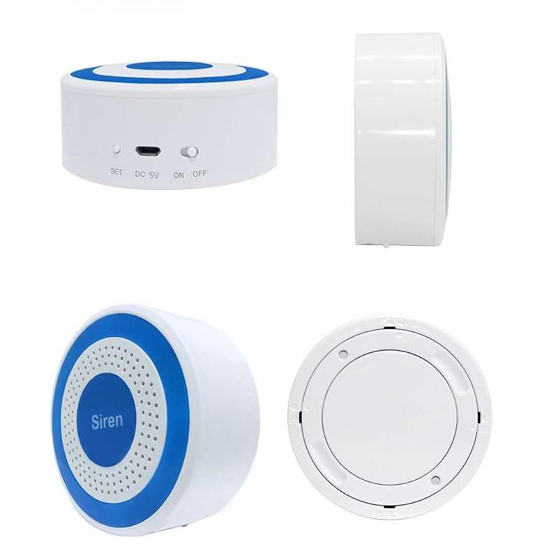 433MHz Indoor Strobe Siren 120dB Compatible with PN-103, PG101-PG106, GSM WiFi Home Alarm System