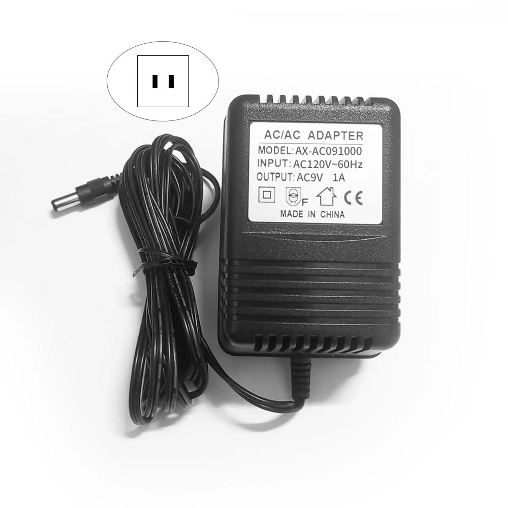 AC/AC Adapter 9V 1A 