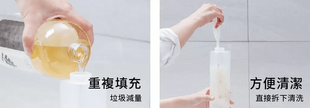 手動按壓式三孔給皂機 700-3VP Chic系列 三瓶壁掛式給皂機 500ml*3 -霧銀