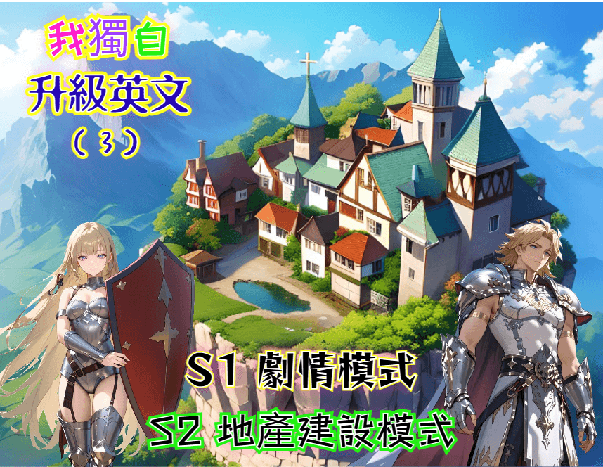 我獨自升級英文(3)-主程式(中階單字1200)
