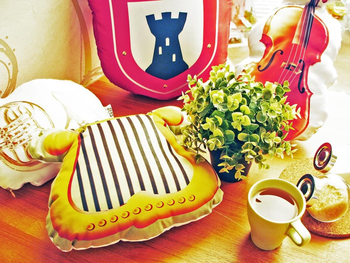 WiSofa 蝸牛法國號小抱枕 