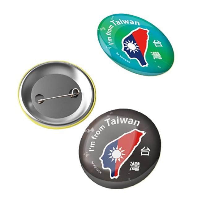 【RODSGN】我來自台灣徽章-國旗版+賓士黑 44mm
