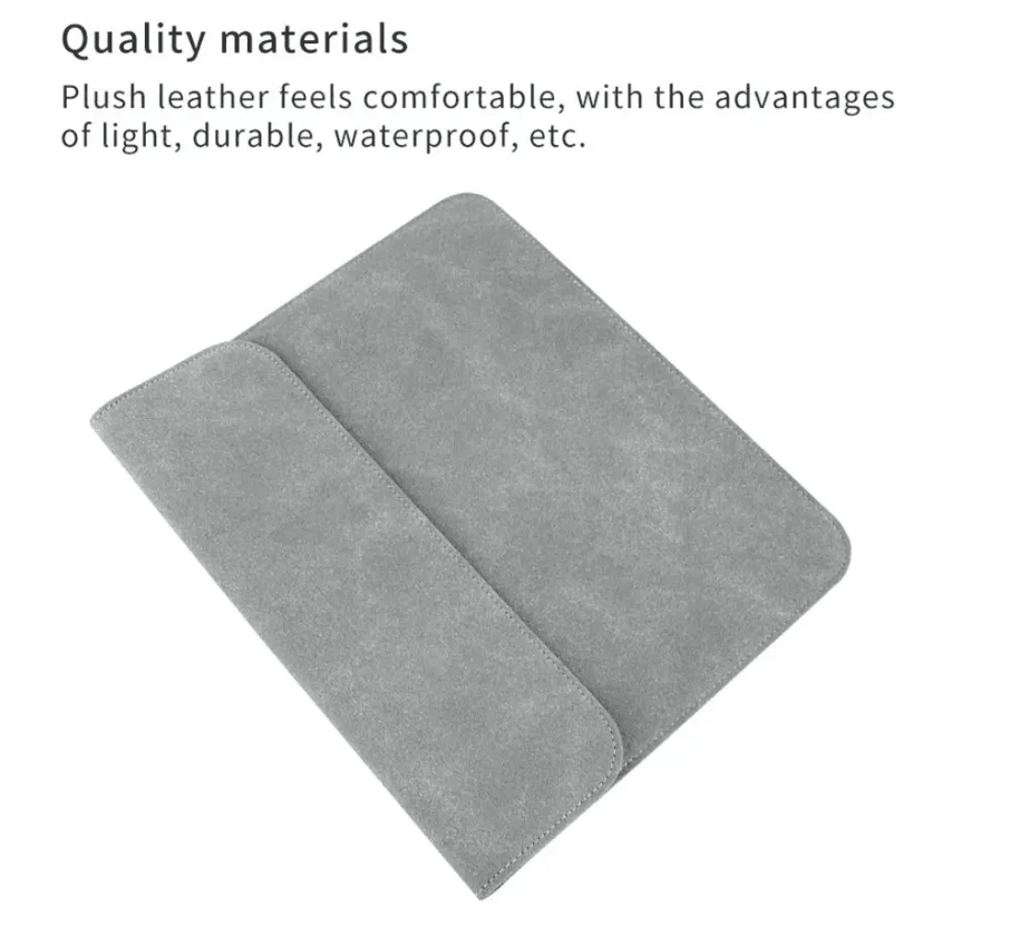 PU Leather Cover Waterproof Shockproof Case Protective Pouch Sleeve Carrying Bag For Kindle and ipad