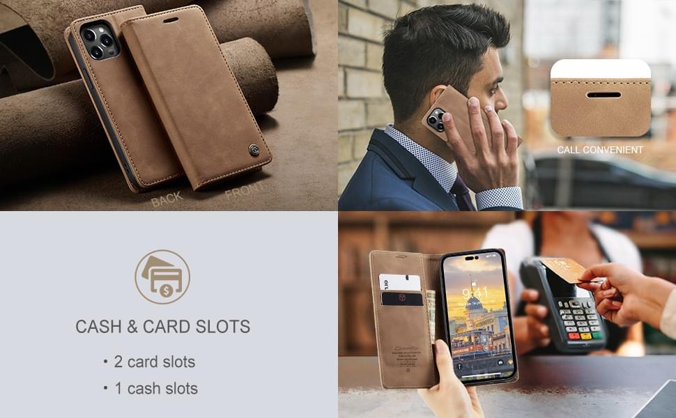 Custom Luxury Retro Flip Leather Cases for iPhone & Samsung | Factory Direct Supply