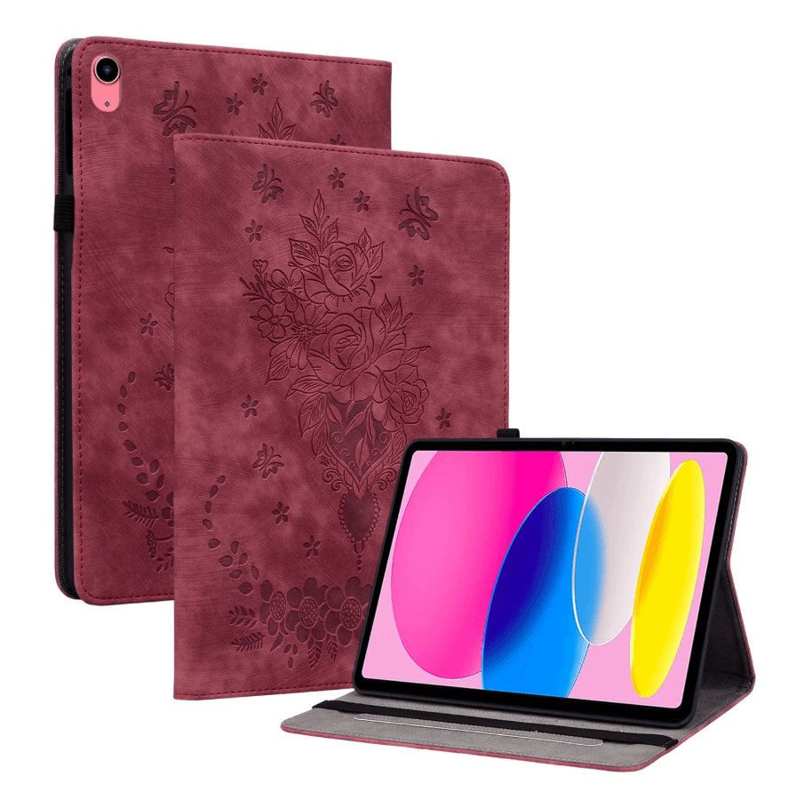 Printed PU Leather Case Universal for iPad/Huawei/Samsung tablets