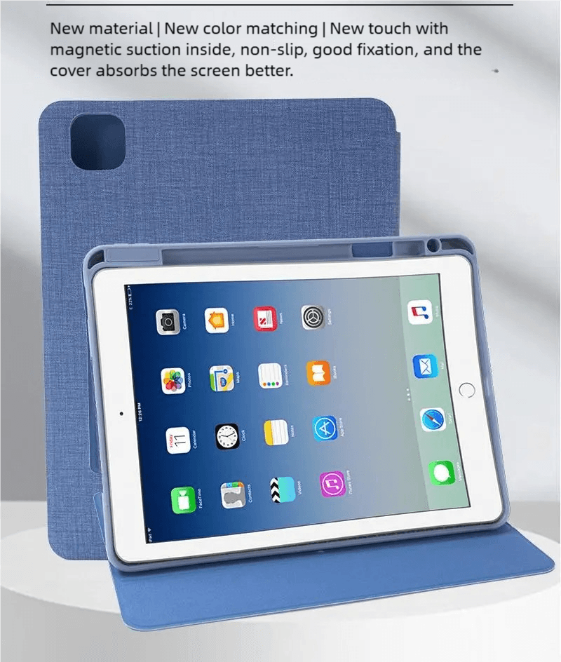 tablet  protect case cover  for ipad with pen holder support OEM/ODM