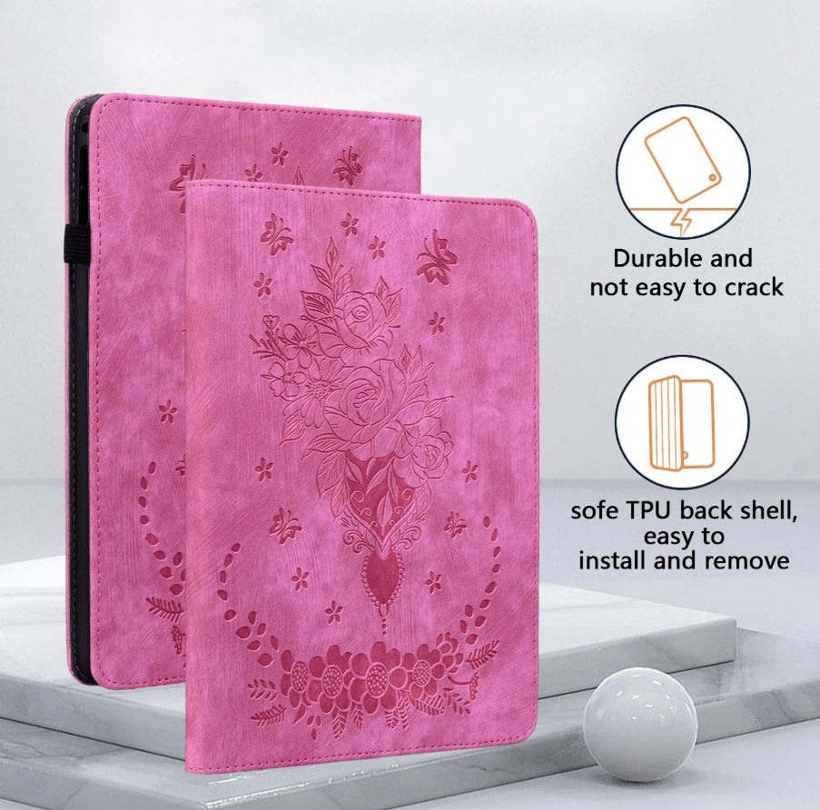 Printed PU Leather Case Universal for iPad/Huawei/Samsung tablets